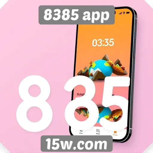 Estudo sobre a popularidade do 8385 app
